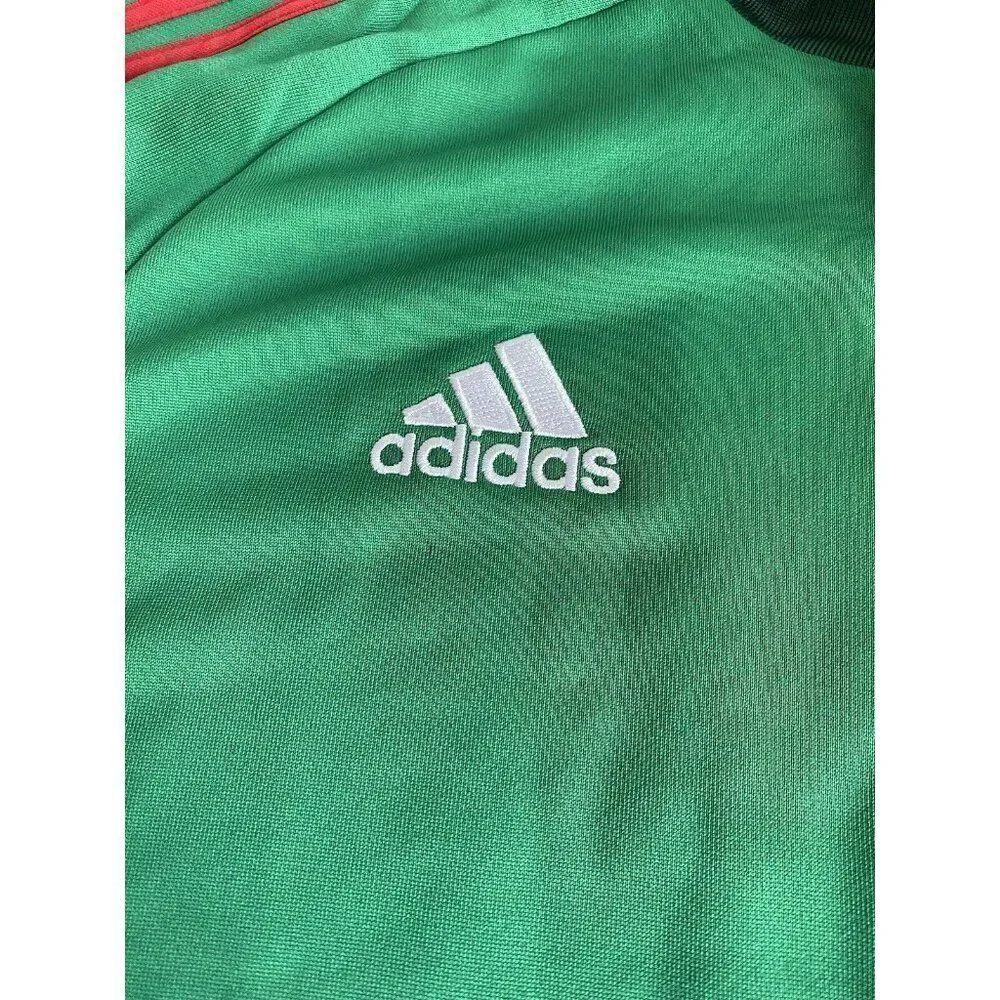 adidas 2022-23 Mexico 3-Stripes Track Top Full Zip Jacket Soccer FMF Men’s Sz XL